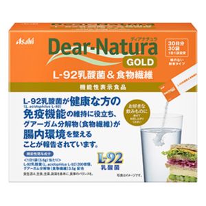 Dear Natura Gold L-92 乳酸菌和膳食纖維 30 天 30 袋