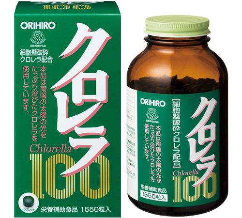 Orihiro chlorella 100 310g