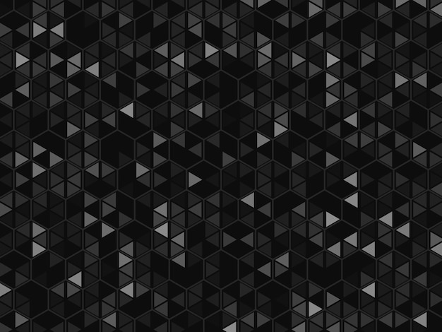 Premium Vector | Geometric pattern with hexagons. vector illustration ...