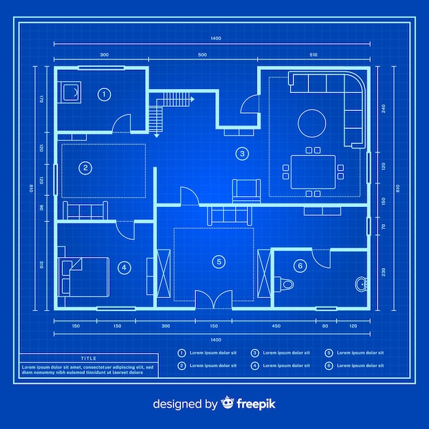 House Design Blueprint Lifting