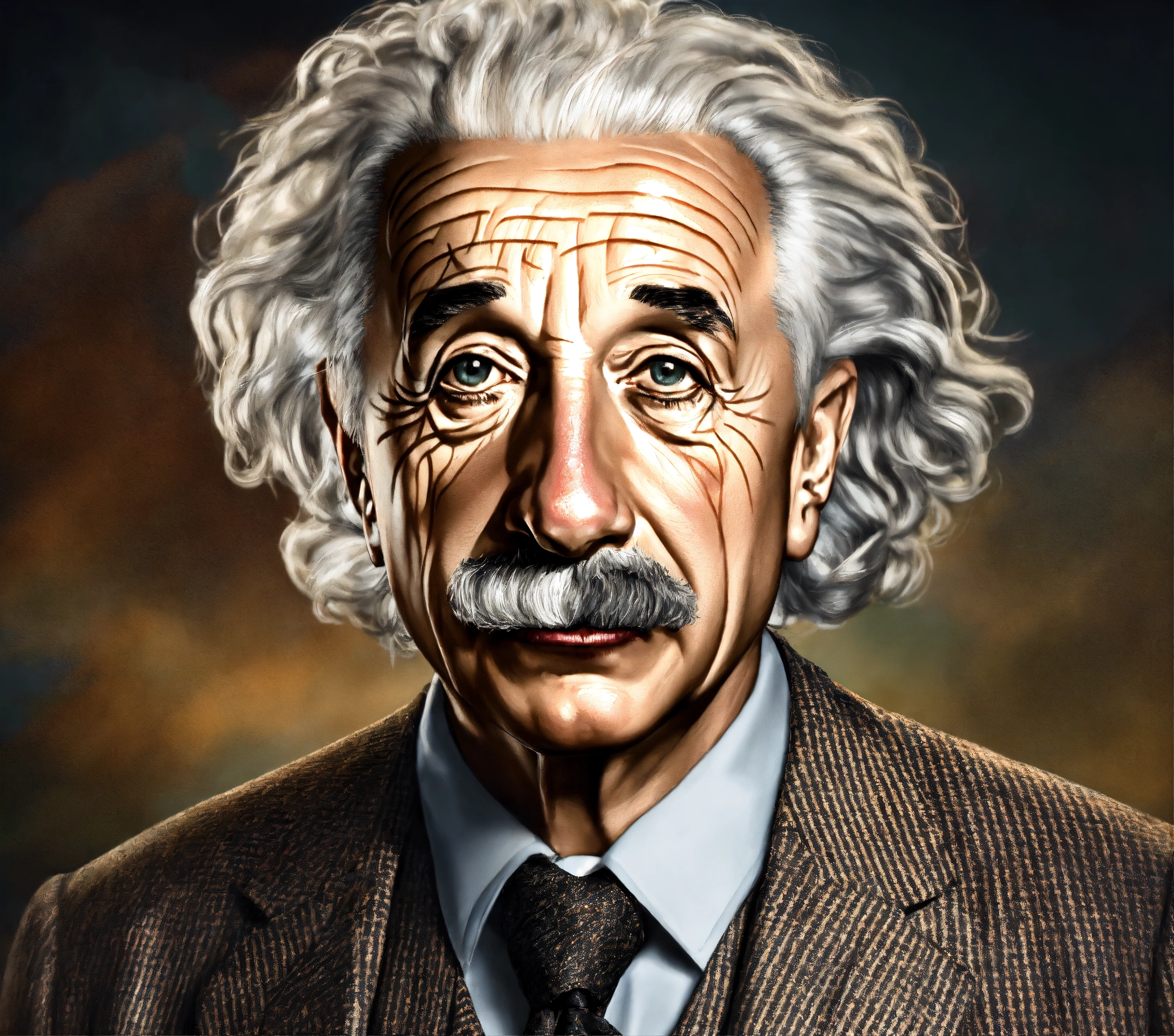 Lexica - Albert einstein mid 40s wearing a modern suit posing for ...