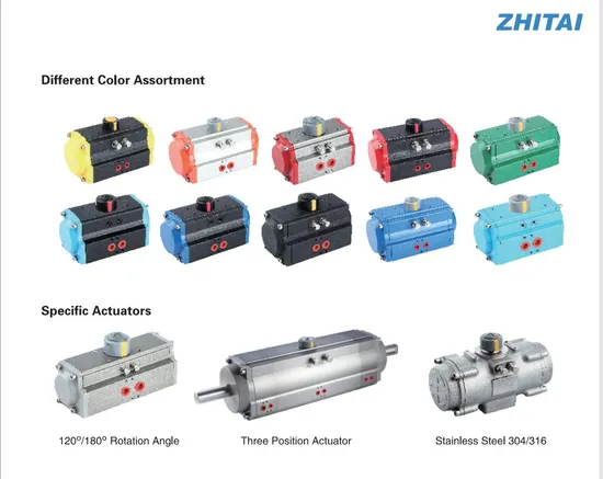 Pneumatic Actuator for Ball Valve, Butterfly Valve, Plug Valve pictures & photos