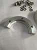 OEM Welding Flange Vacuum Stainless Steel Clamp Round Kf Aluminum Bulkhead Clamps