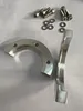 OEM Welding Flange Vacuum Stainless Steel Clamp Round Kf Aluminum Bulkhead Clamps