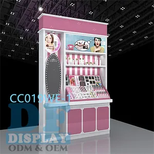 Cosmetic Display Cabinet Showcase Display Cabinet for Cosmetic Make up Display Stand Cosmetic Cosmetic Display Counter