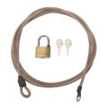 Car Cover Cable and Lock Set