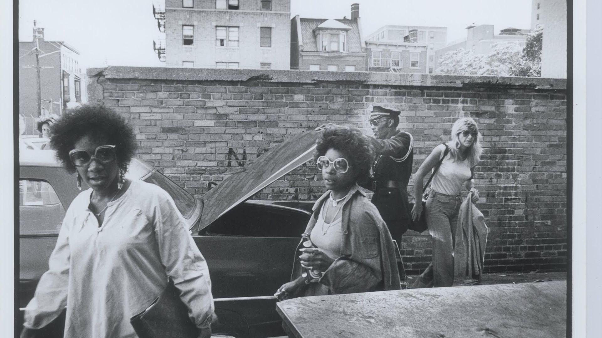 Vicky Wickham, Pattie Labelle, and Sarah Dash in 1975.