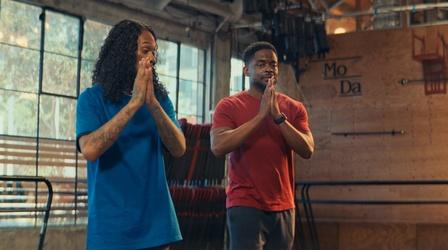 Video thumbnail: The Express Way with Dulé Hill Deaf Dancer Shaheem Sanchez Teaches Dulé How to Dance