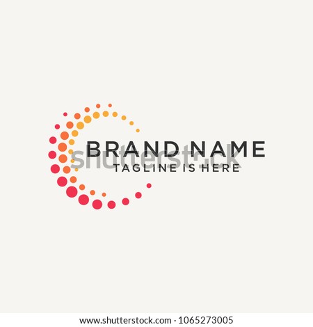 Abstract logo design.Vector logo template