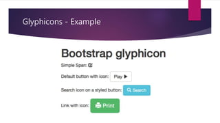 Glyphicons - Example
 
