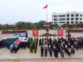 Ly Son island’s flag-salute ceremony rings in 2025