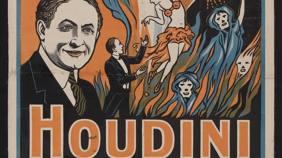 A Timely Exhibit Shows How Houdini Exorcised Scurrilous Lies With Magic