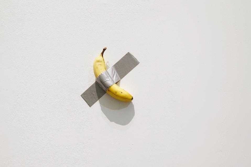 Banana Duct-Taped To A Wall Sells For $6.2 Million At Auction