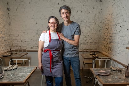 Mariela Fernández y William Lama, propietarios del restaurante Ita, en Madrid