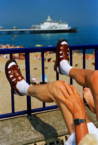 Imagen perteneciente a ‘Martin Parr and The Anonymous Project by Lee Schulman’.  Eastbourne, Inglaterra.  De la serie ‘Think of England’(1995-1999).