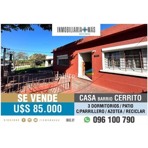 Casa venta cerrito montevideo imas.uy fc *...