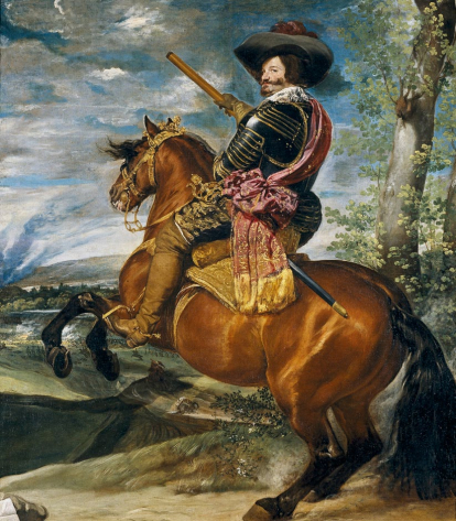 Retrato del conde-duque de Olivares a caballo, de Velázquez