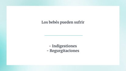 La experta Marta Espartosa, enfermera pediátrica, nos explica qué ocurre cuando un bebé tiene estos síntomas y se comienzan a dilatar en el tiempo de manera prolongada.