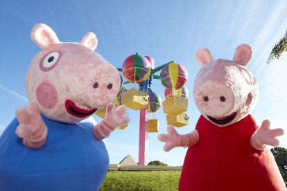 Descubre el parque temático de Peppa Pig