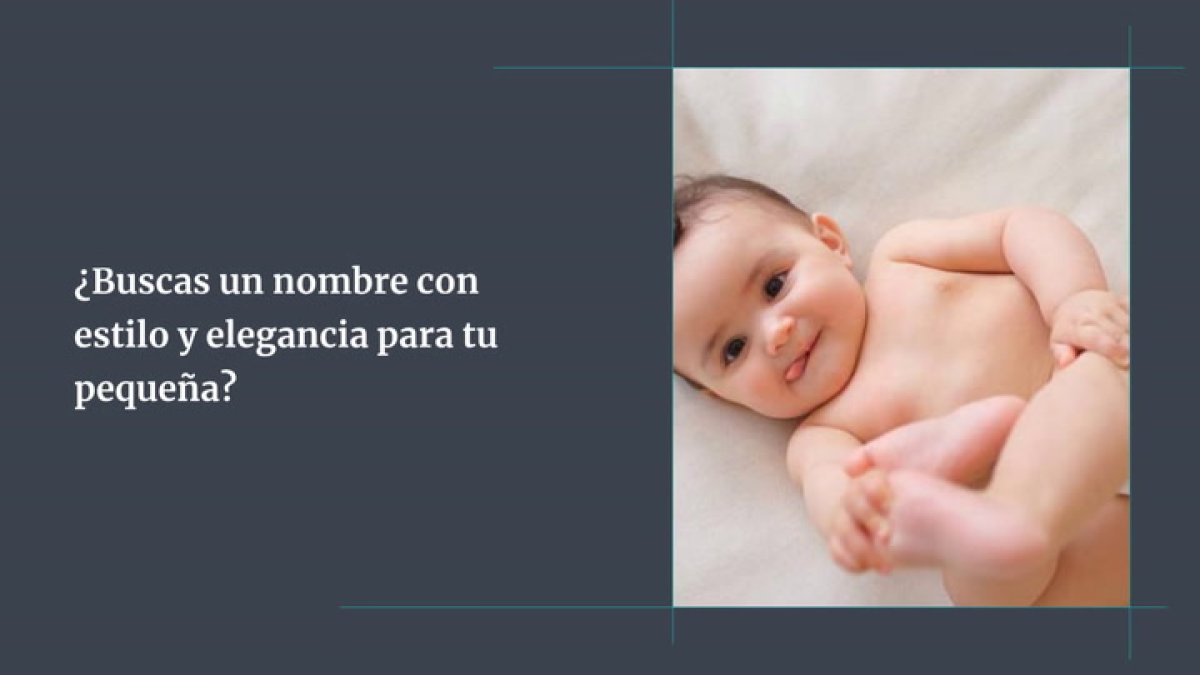 Un nombre especial o al menos eso es lo que piensan muchos papás y mamás, sobre todo en Cataluña que es donde más lo están eligiendo para sus futuras hijas