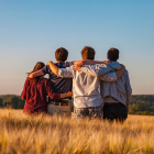 familia, felicidad, naturaleza