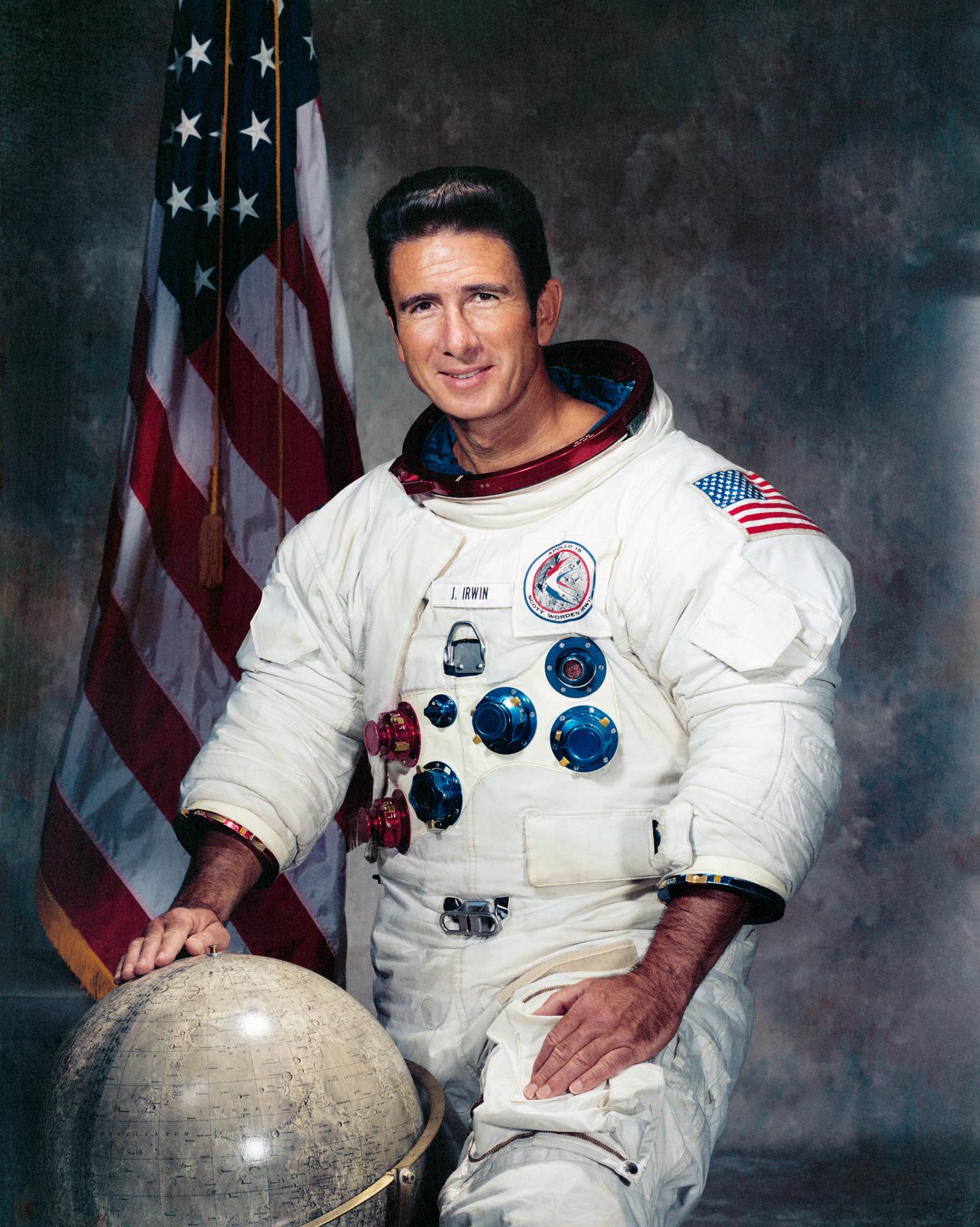 Official astronaut portrait for James Irwin