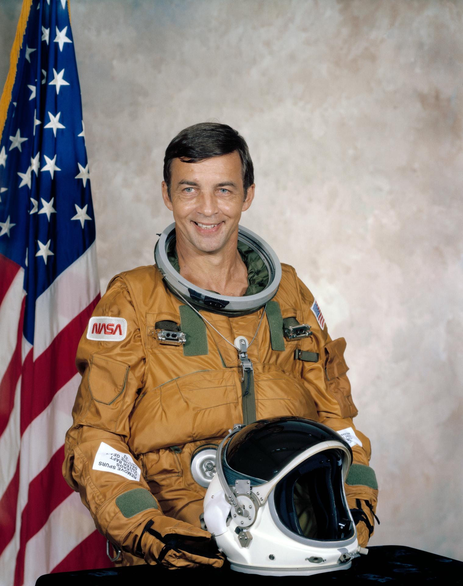 Official astronaut portrait for Donald Peterson