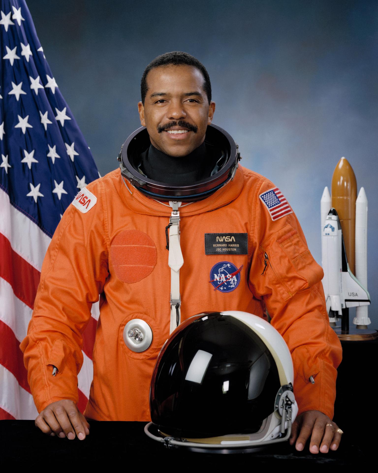 Official astronaut portrait for Bernard Harris