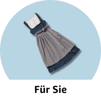 Outfits für Sie. Sortiment von Oktoberfestprodukten (Dirndl)