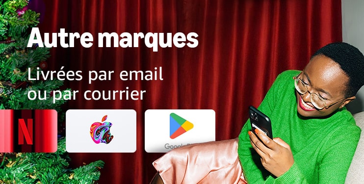 Cartes cadeaux d'autres marques