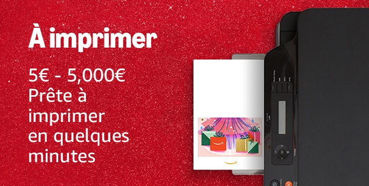 Cartes cadeaux à imprimer