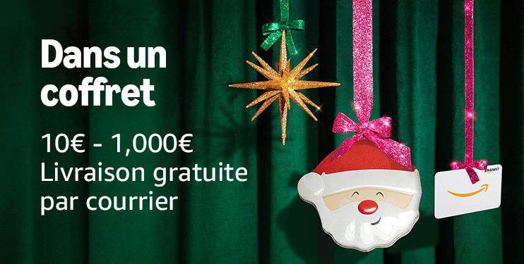 Cartes cadeaux par courrier