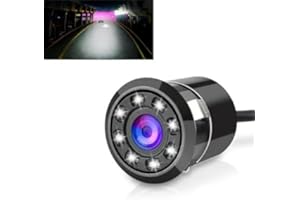 CAMFIRE Night Vision 8 LED Waterproof car Bumper Camera Reverse Parking Camera Night Vision