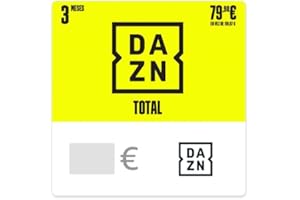 TARJETA PREPAGO DAZN TOTAL 3 Meses 79,90 EUR AHORRA 40 EUR - para España - por correo electrónico