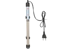 PBR RS-200W Aquarium Heater Submersible Auto Thermostat Fish Tank Heater, Freshwater & Saltwater Compatible