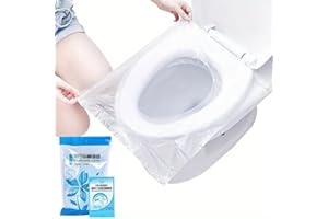 Azinoor Disposable Toilet Seat Covers - Pack of 20 Sheets | No Direct Contact with Unhygienic Seats | Portable Toilet Covers 