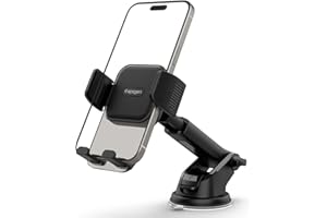 Spigen Dash Board Type Car Mount Compatible with Most of Phone Deivces, [4-6 inch][Strong Strong Suction] [360° Rotataional] 