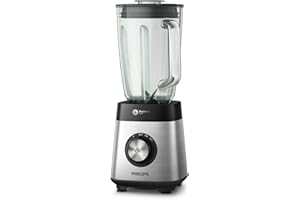 Philips Blender en Smoothiemaker - 1000W, 2 L-kan, HomeID App, Variabele Snelheid, ProBlend Maler (HR3573/90)