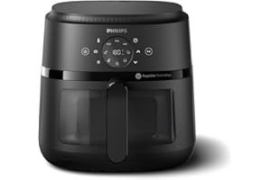 Philips Airfryer 2000 Serie 6.2L - 1700W Vermogen, Kookvenster, RapidAir-technologie, Digitaal touchscreen, 13 kookopties, To