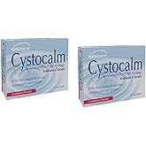 Set of 2 Pack Cystitis Relief from Burning Pain, Cystocalm 12 Sachets 4g Granules Cranberry