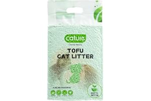 Cature Care by Nature Tofu Cat Litter Natural Flushable Clumping Liter Plant Based Biodegradable Ultra Odour Control 99% Dust