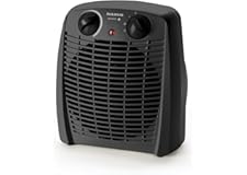 Taurus Alpatec New Gobi - Calefactor, 2000W, 2 intensidades, función ventilador, termostato regulable, protector térmico de s