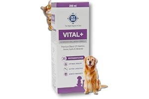 PET360 Vital+ Advanced Wellness Formula for Dogs & Cats | Multivitamin Syrup for Healthy Skin, Joints & Boosted Immunity | Nu