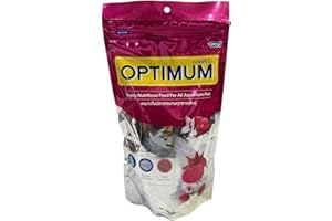 THE GALIFF STORE Optimum Nutritious Fish Food for All Aquarium Fish - 200gm Freeze-Dried Blood Worms Floating Pellets Easy-to