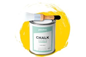 PECTRO Pintura a la Tiza para Muebles 750ml + Brocha de madera especial Pack - Pintura para Muebles sin lijar - Pintura para 