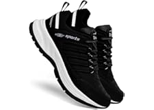 BRUTON EVA Lite Sport Shoes Running Shoes for Men- Black