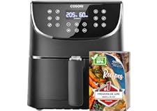 COSORI Freidora de Aire Duradera 5.5 L Air Fryer 1700W, Tecnología Rapid Air, 55% Menos Energía, 13 Automáticos Modos, Uso Se