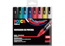 UNI Posca Set PC 5M Basic - Pack 8 rotuladores