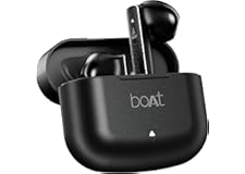 boAt [New Launch] Airdopes 91 Prime, 45HRS Battery, 13mm Drivers, Metallic Finish, Low Latency,ENx Tech, Fast Charge, v5.3 Bl