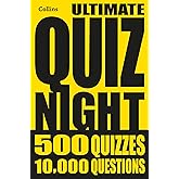 Collins Ultimate Quiz Night: 10,000 easy, medium and hard questions with picture rounds (Collins Puzzle Books)